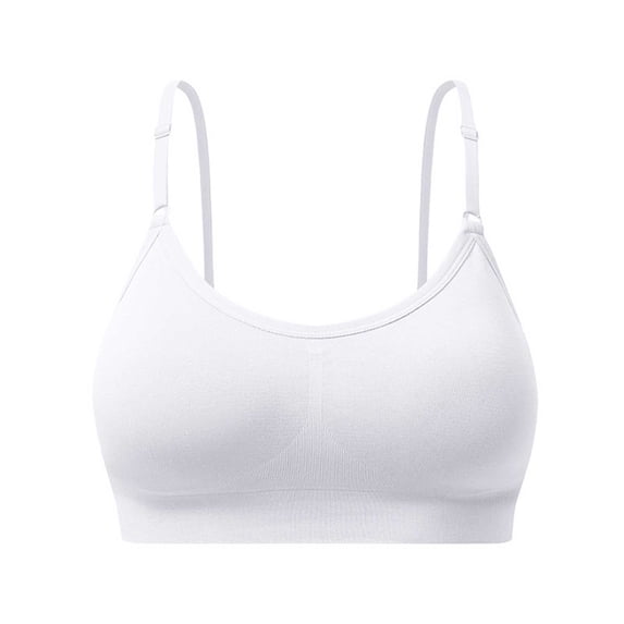 Mlkoz Sports Bras for Women Padded Racerback Bra Fitness Workout Tops Running Yoga Gym Underwear
