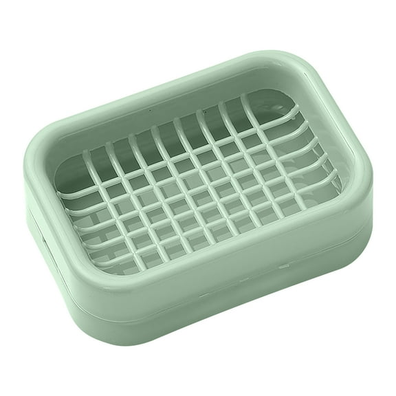 Mlkoz Storage Trunks & Bag Clearance, Punch- Soap Box Household Toilet Bathroom Soap Double-layer Storage Rack Soap, Men Gifts