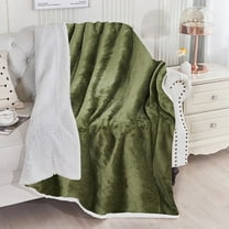 Mlkoz Throw Blanket Clearance, Thickened Double Layer Double Sided Fleece Blanket Flannel Lamb Fleece Blanket Sofa Blanket Warm Fleece Winter Quilt, Birthday Gifts