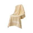thumbnail image 1 of Mlkoz Towels for Bathroom Clearance, Bath Towel Deluxe Bath Towel Super Soft Cotton Towel Super Absorbent Towel Bath Towel 27.5X55.1inches, Women Gifts, 1 of 2