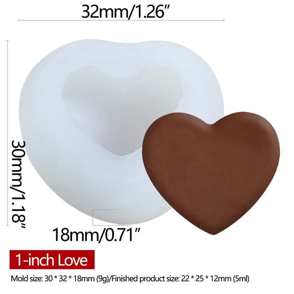 Mlkoz Valentines Day Decorations, Day Heart Thanksgiving Wedding Chocolate Dessert Styling Maker