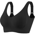 thumbnail image 1 of Mlkoz Wireless Bras for Women No Underwire Bralette Breathable Soft T-Shirt Bra Sports Bras Everyday Wear, 1 of 3