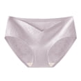 thumbnail image 1 of Mlkoz Womens Underwear Low Waisted Stretch Panties Semmless Comfortable Breathable Briefs, 1 of 5