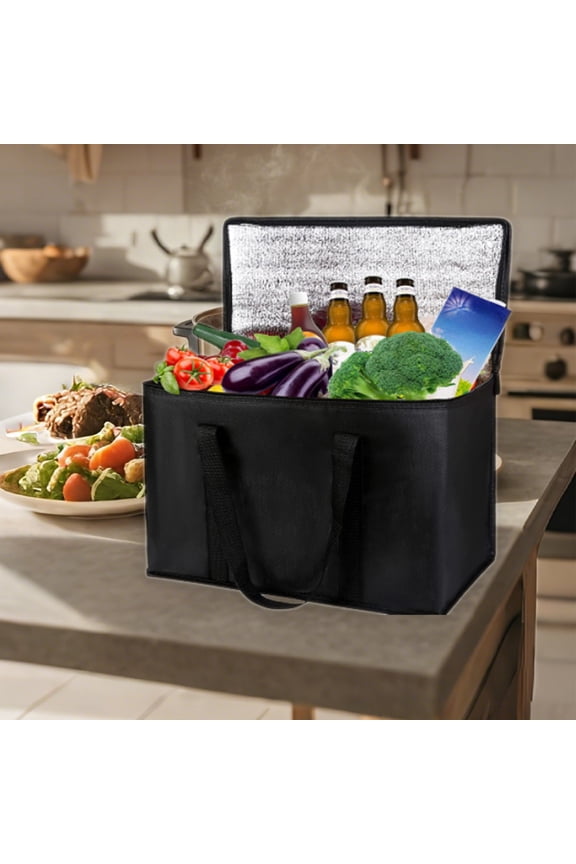 Other decoration, Insulated Food Delivery Bags Large Grocery Shopping Bags Insulated Bags For Hot And Cold Foods Large Capaci Reusable Insulated Bags, Men Gifts