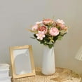 thumbnail image 1 of Mlkoz Other decoration, Simulated Flowers Peony Fake Flowers Bundle Wedding Home Furnishings Hotel Interior Decoration Artificial Flowers Decorative Ornaments, Women Gifts, 1 of 6