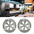 Mlless 2pcs Adjustable BBQ Grill Air Vent Damper for Oven and Stove