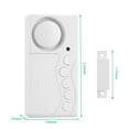 Mlless 4in1 Freezer Door Alarm with 108 dB Loud Sound for Home