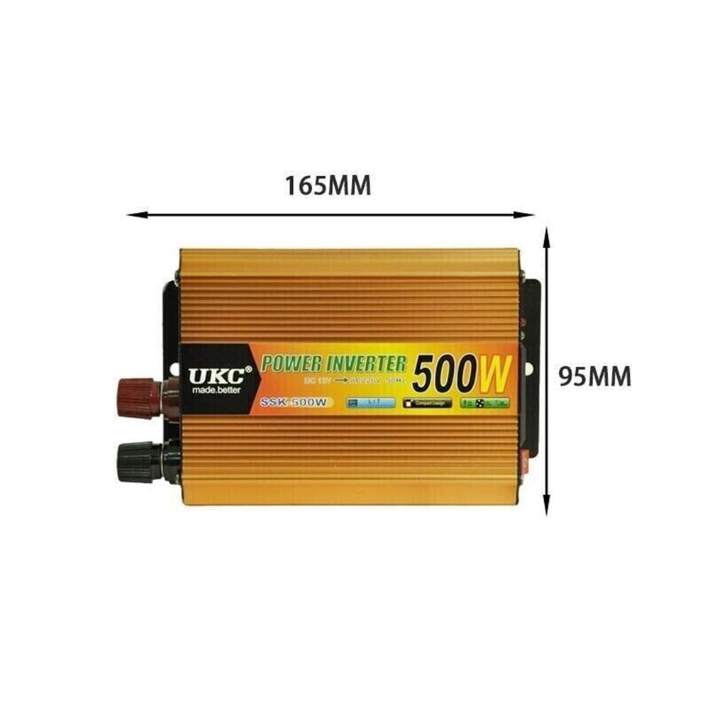 Mlless 500W DC to AC Voltage Converter Inverter with USB Ports for Car ...