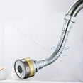 Mlless Adjustable Brass Faucet Aerator Extender for Kitchen Tap Anti