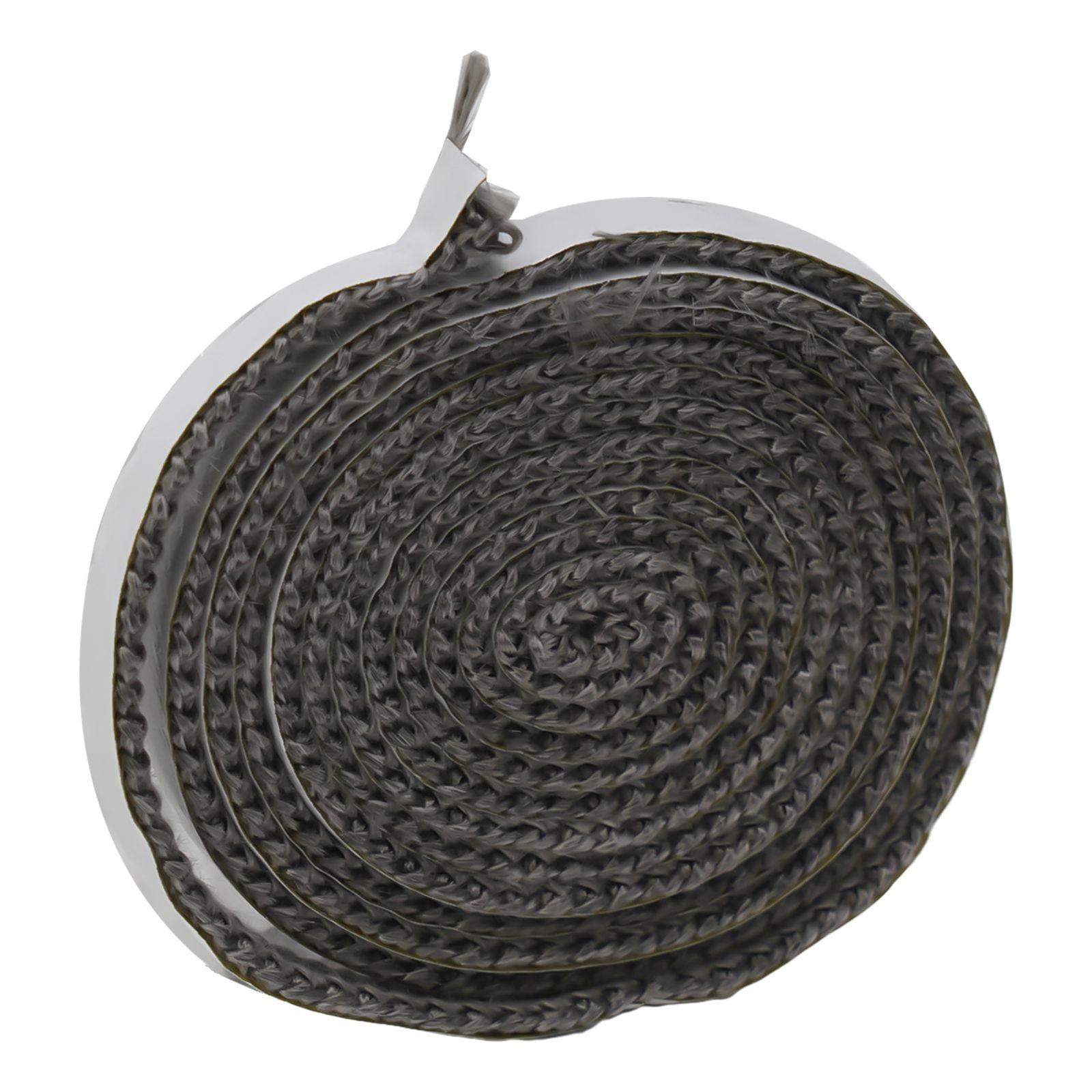 Mlless Black Flat Stove Glass Seal Rope 10mm Wide for High Temperature