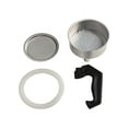 Mlless Espresso Coffee Moka Pot Replacement Parts Set for 112 Cups