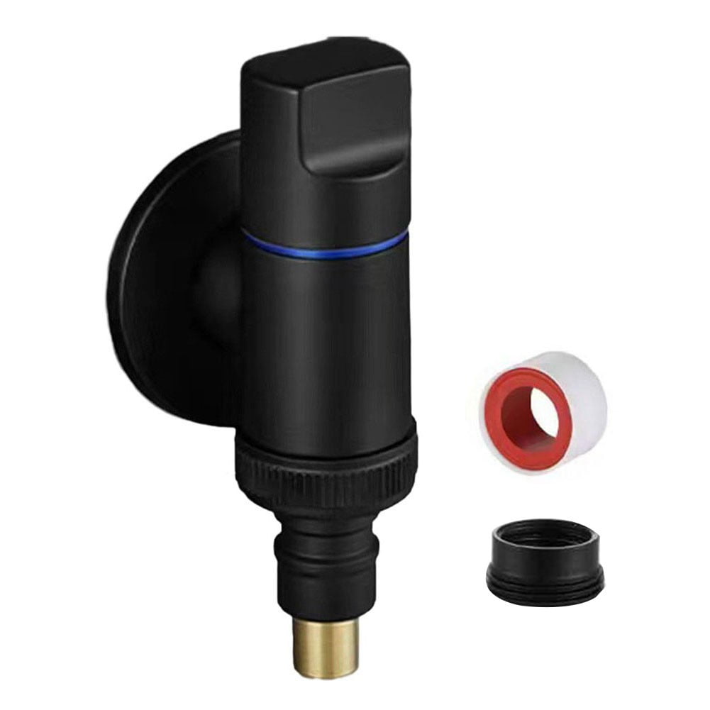 Mlless Multifunctional Water Stop Angle Valve for Washing Machine G1/2