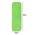 Mlless Reusable Microfiber Mop Pads for Floor Cleaning, Wet Dry