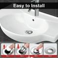 Mlless Sink Strainer Plug Stopper for Bath Wash Basin with Copper Core