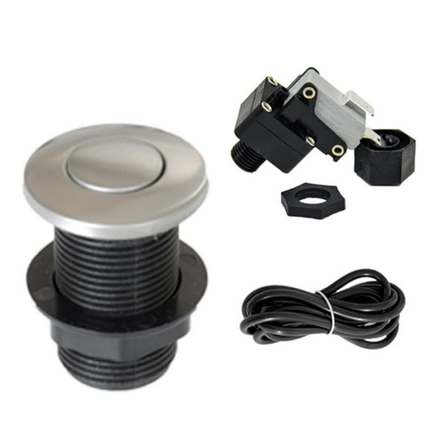 Mlless Sink Top Air Switch Button with Hose for Kitchen Garbage