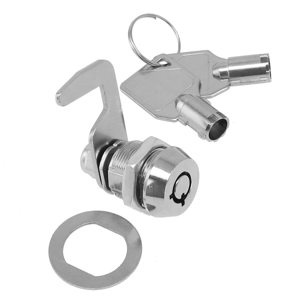 Mlless Tool Box Lock Cylinder with 90 Degree Hook Cam and Keys for