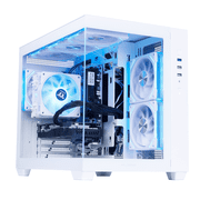 Mloong Gaming PC Desktop AMD Ryzen 5 5500, GeForce RTX 5050, 1TB SSD, 16GB RAM, 650W PSU, Win11, WIFI