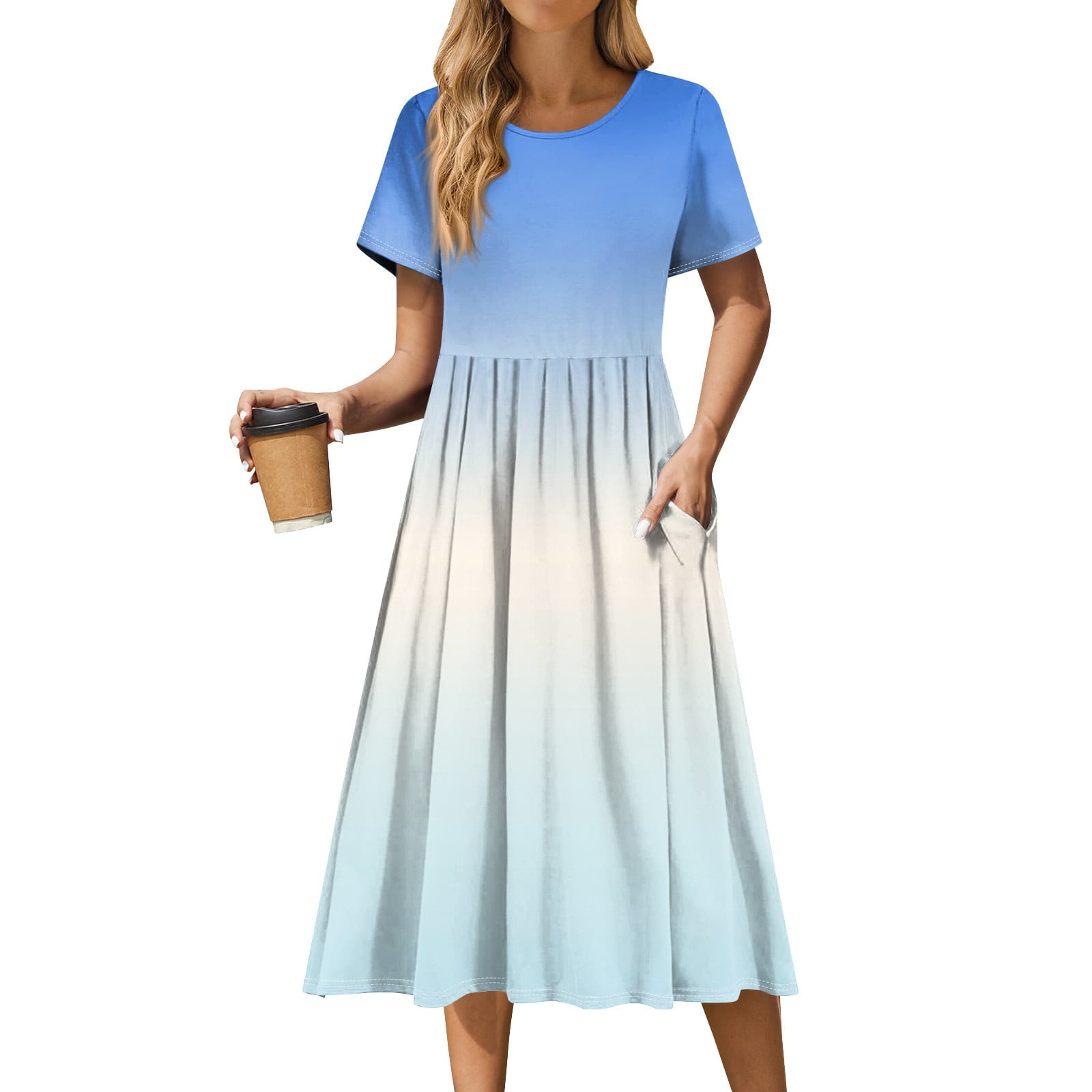 Casual Summer Dresses For Women Long Casual Summer Sundresses Jual 2024  Spring Summer Dress Women