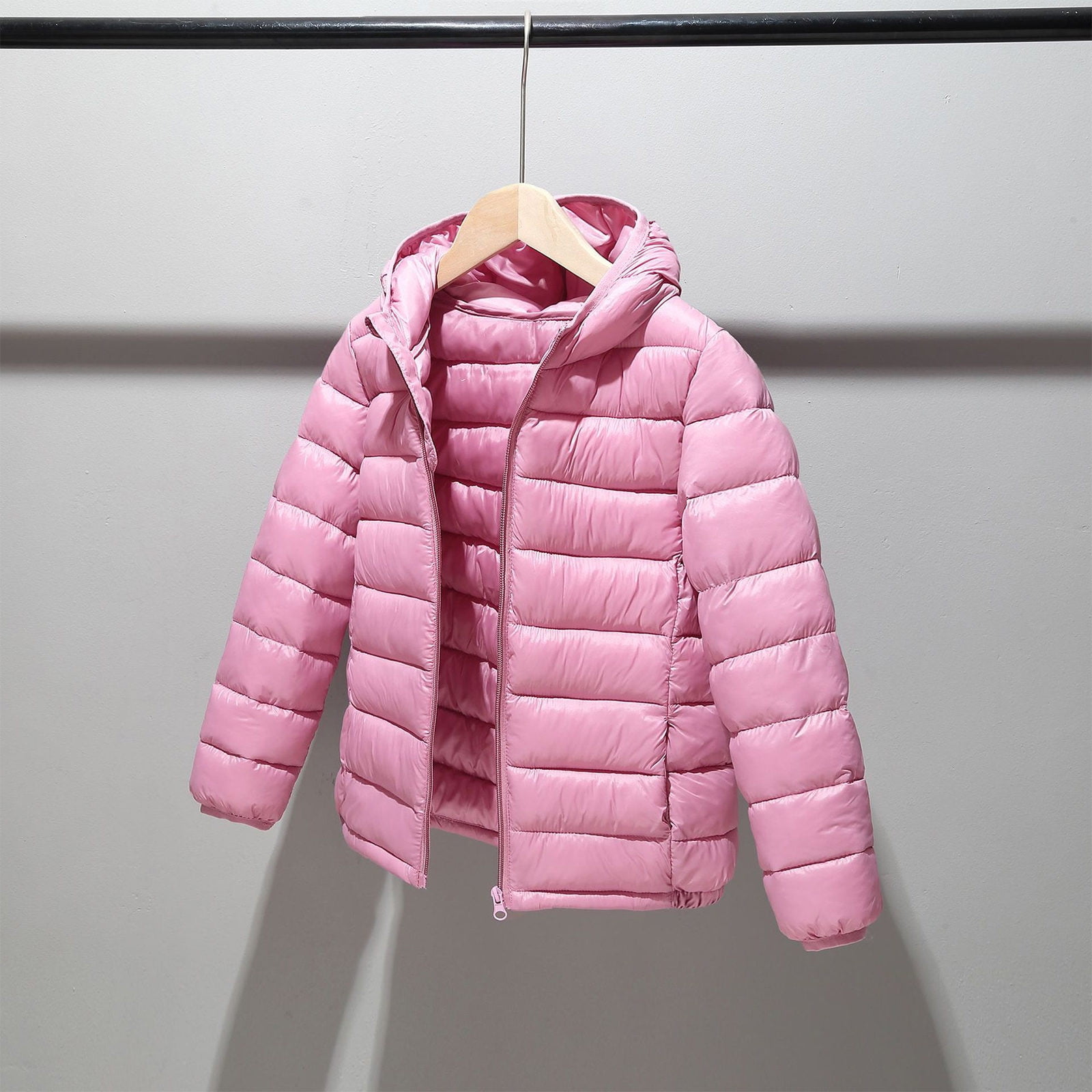 Baby Bubble Puffer Jacket - Pink