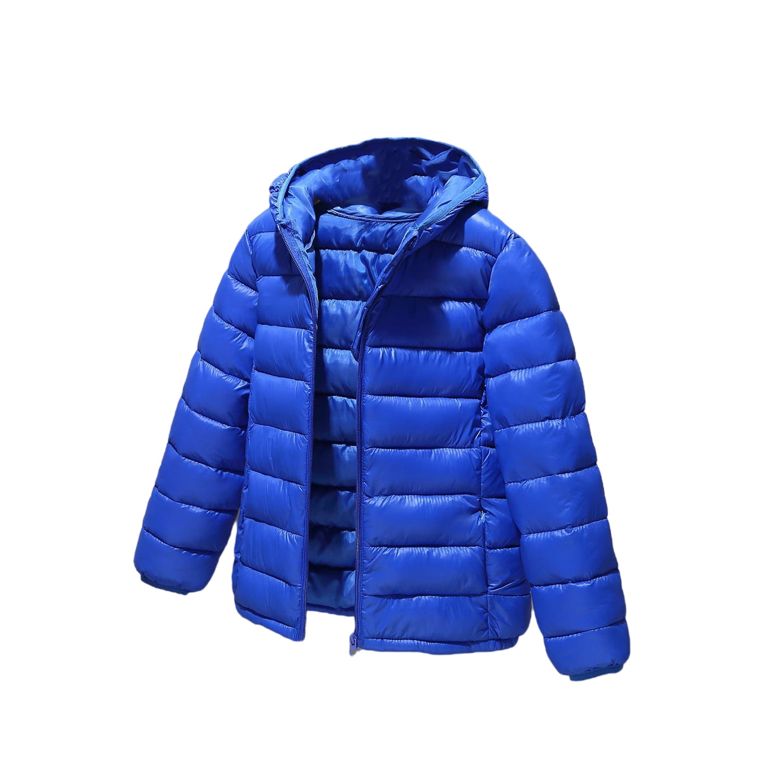 Blue puffer jacket boys online