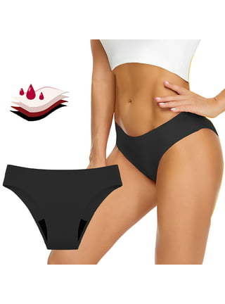 Mlqidk Period Swimwear Menstrual Leakproof Bikini Bottom Absorbent