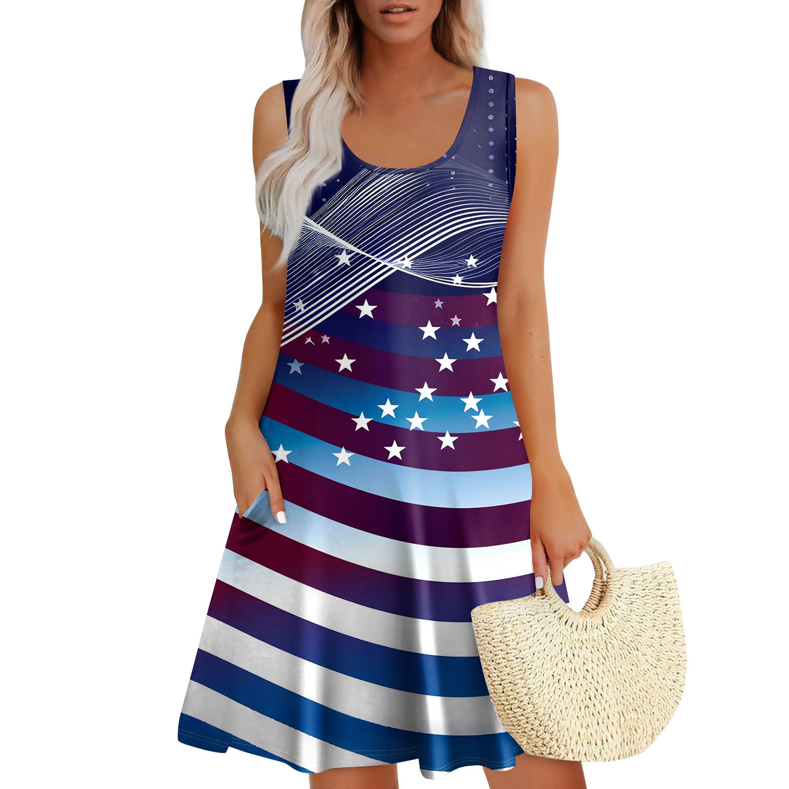 Square Neck Knit Side Slit Summer 2025 Women's Summer Bodycon Sun Casual Short Sleeve Midi Dress