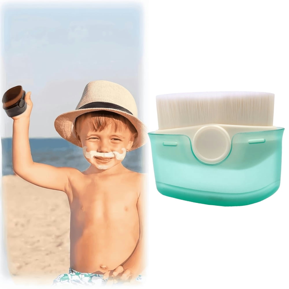 Mlqidk Sunscreen Applicator for Kids, Sunscreen Sunblock Buddy Brush