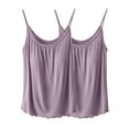 thumbnail image 1 of Mlzmgr 2 Pack Womens Sleep Tank Tops Sleeveless Crewneck Tanks Summer Lounge Homewear Comfy Tops for Women, 1 of 4