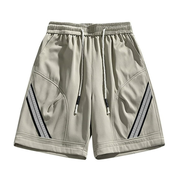 Mlzmgr Athletic Mens Shorts Elastic Waist Regular Fitted Quick Drying Mens Shorts with Pockets Casual Outddor Shorts