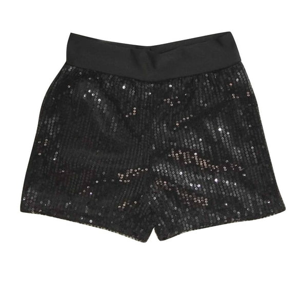 Mlzmgr Baby Girl Clothes Toddler Sequin High Waist Dance Shorts Solid Color Children Hip Hop Jazz Shorts
