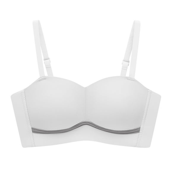 Mlzmgr Bras for Women No Underwire Adjustable Strap Push up Bras with Support Comfort Seamless Bra