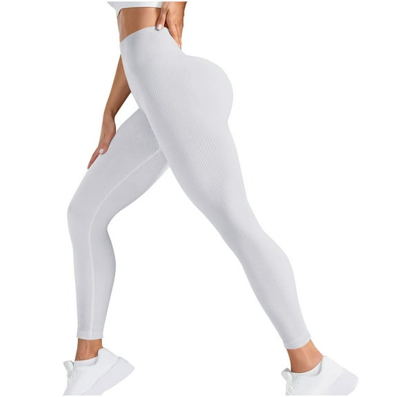 Mlzmgr Butt Lifting Leggins for Women High Waisted Stretchy Spandex Womens Yoga Base Layer Workout Gym Pants