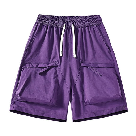 Mlzmgr Cargo Shorts for Men with Multi Pokcets S-4XL Waist Shorts Summer Hiking Quick Drying Short Pants