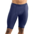 thumbnail image 1 of Mlzmgr Compression Shorts for Men Elastic Waist Stretchy Slim Running Workout Gym Base Layer for Men, 1 of 5