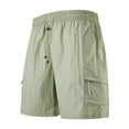 thumbnail image 1 of Mlzmgr Cotton Shorts for Women Cargo Shorts with Multi Pockets Outdoor Hiking Climbing Shorts for Women M-4XL, 1 of 6