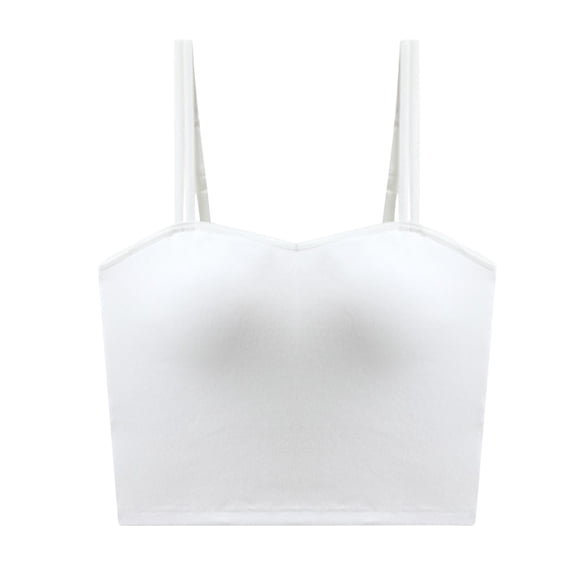 Mlzmgr Crop Tops for Women with Built in Bra Sleeveless Low Back Bra Tops Sports Gym Yoga Undershirts Solid Color