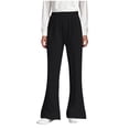 thumbnail image 1 of Mlzmgr Flare Leg Pants for Teens 5-14 Years Cotton Linen Elastic High Waisted Pants Casual Going out Summer Fall Trendy, 1 of 5