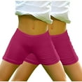 thumbnail image 1 of Mlzmgr Girl Clothes 2pc Short Leggings Stretch Workout Yoga Slim Fitting Shorts Solid Color Casual, 1 of 5