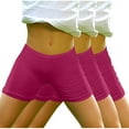 thumbnail image 1 of Mlzmgr Girl Clothes 3pc Toddler Short Leggings Cotton Comfy Workout Fitting Shorts Solid Color Casual, 1 of 5