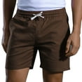 thumbnail image 1 of Mlzmgr Gym Shorts for Men Spandex 7 Inch Inseam Elastic Waist with Pocket Quick Drying Workout Shorts for Men, 1 of 6
