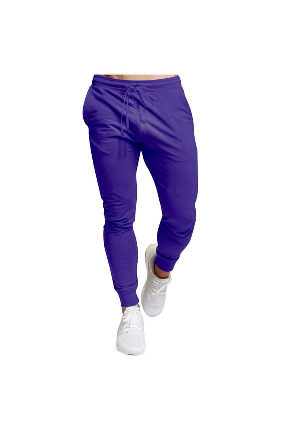 Joggers for Men with Pockets Elastic Waist Sweatpants for Men Running Casual Workout Trousers