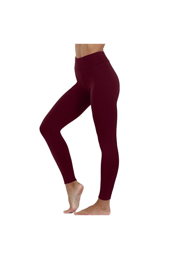 Leggings for Women Spandex Elastic High Waisted Trousers Gym Yoga Workout Pants Slim Fitted Pants