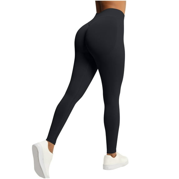 Mlzmgr Leggings for Women Spandex High Wasited Elastic Waist Yoga Pants Stretchy Gym Workout Leggings