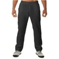 thumbnail image 1 of Mlzmgr Men's Sweatpants with Pockets Straight Leg Stretchy Athletic Trousers Summer Gym Workout Pants, 1 of 8