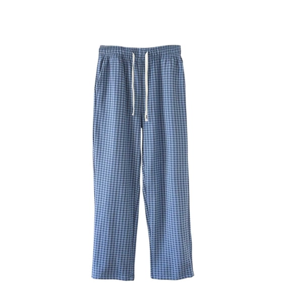 Mlzmgr Mens Pajama Pants Drawstring Elastic Waist Lounge Pj Bottom Pants with Pockets