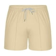 thumbnail image 1 of Mlzmgr Mens Shorts Mesh Elastic Waist Drawstring Shors 5 Inch Inseam Casual Sports Running Shorts Moisture Wicking, 1 of 4