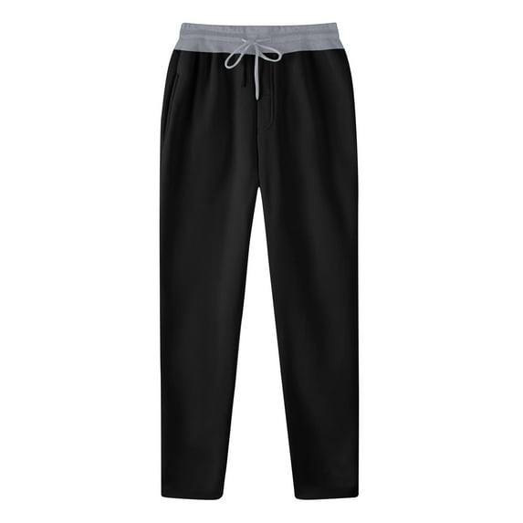 Mlzmgr Mens Sweatpants Casual Workout Trousers Block Color Comfy Joggers Pants Athletic Fashion
