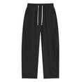 thumbnail image 1 of Mlzmgr Mens Sweatpants with Pockets Drawstring Elastic Waist Pants Outdoor Running Workout Trousers, 1 of 3