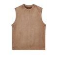 thumbnail image 1 of Mlzmgr Mens Tank Tops Plus Size Crew Neck Solid Color Tops Comfy Sleeveless Tee Shirts Summer Fashion, 1 of 2