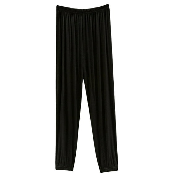 Mlzmgr Pajama Pants for Women Elastic Waisted Loose Fitted Jogger Womens Casual Sleep Wear Pants M-3XL